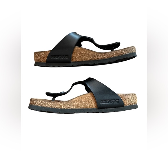 Birkenstock Gizeh Biko-Flor Black Thong Sandals. Size EU 36/ US 5-5.5. - Picture 15 of 16
